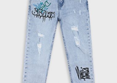 Παντελόνι τζην | ΑΝΟΙΧΤΟ ΜΠΛΕ ΤΖΗΝ - Energiers - 